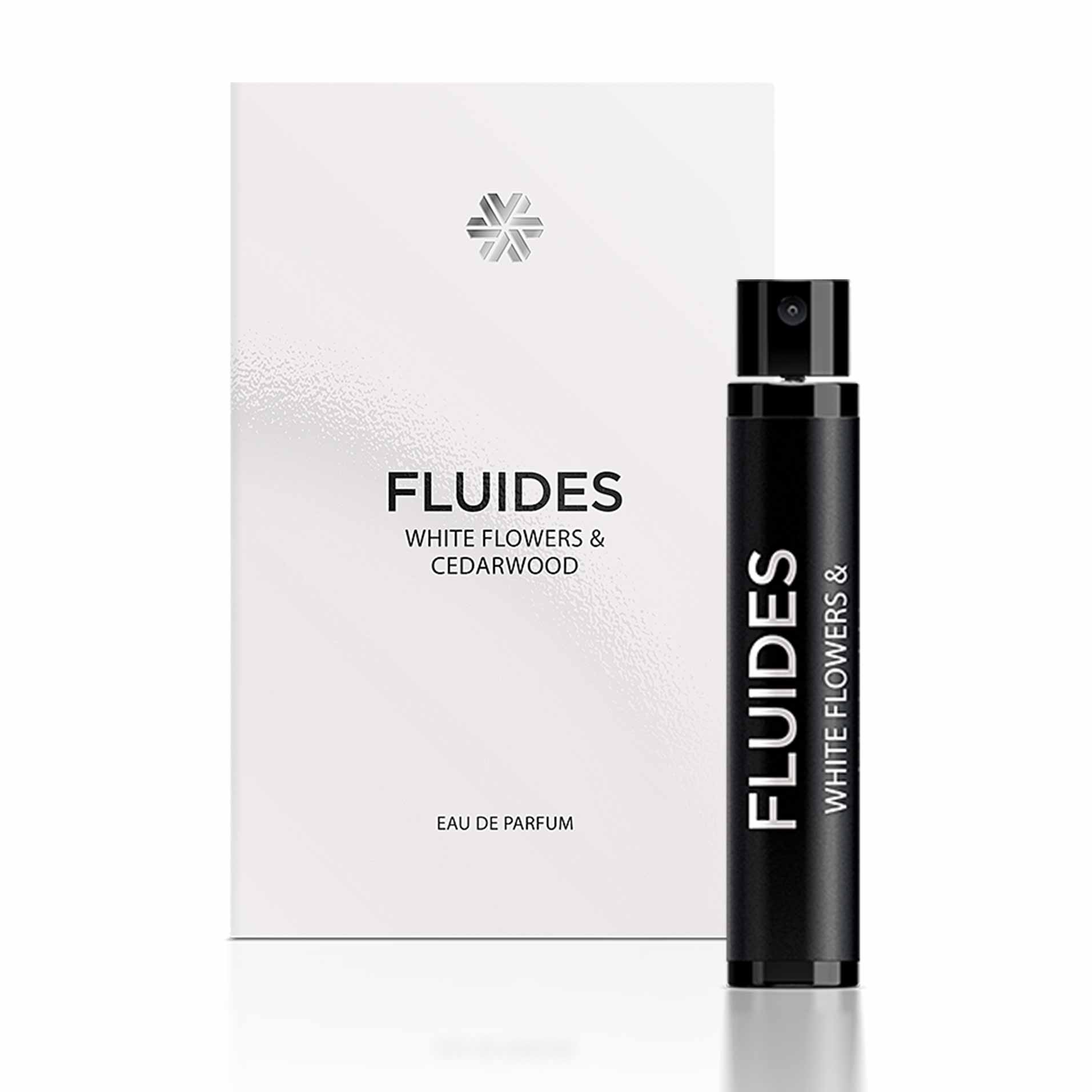 FLUIDES White Flowers & Cedarwood, парфюмерная вода, 1,5 мл