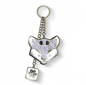 Snow leopard keychain store