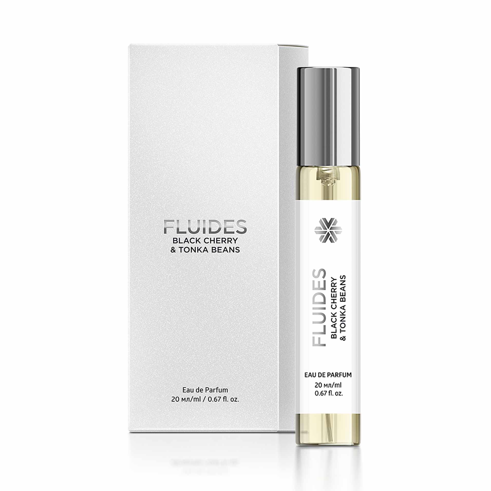 FLUIDES Black Cherry & Tonka Beans, парфюмерная вода, 20 мл