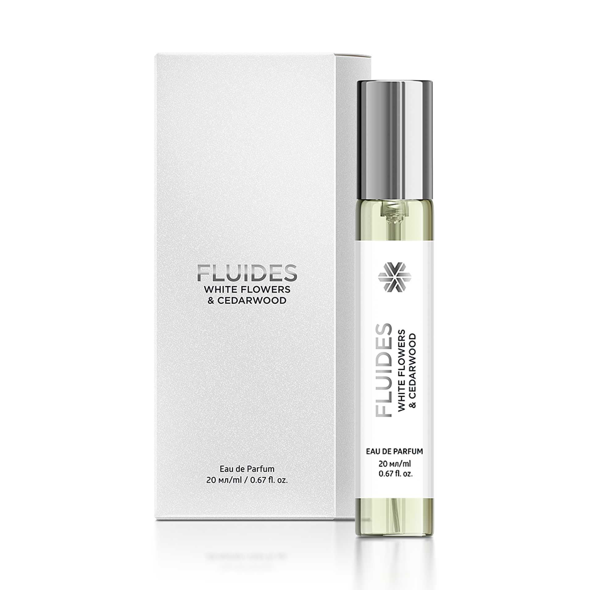 FLUIDES White Flowers & Cedarwood, парфюмерная вода, 20 мл