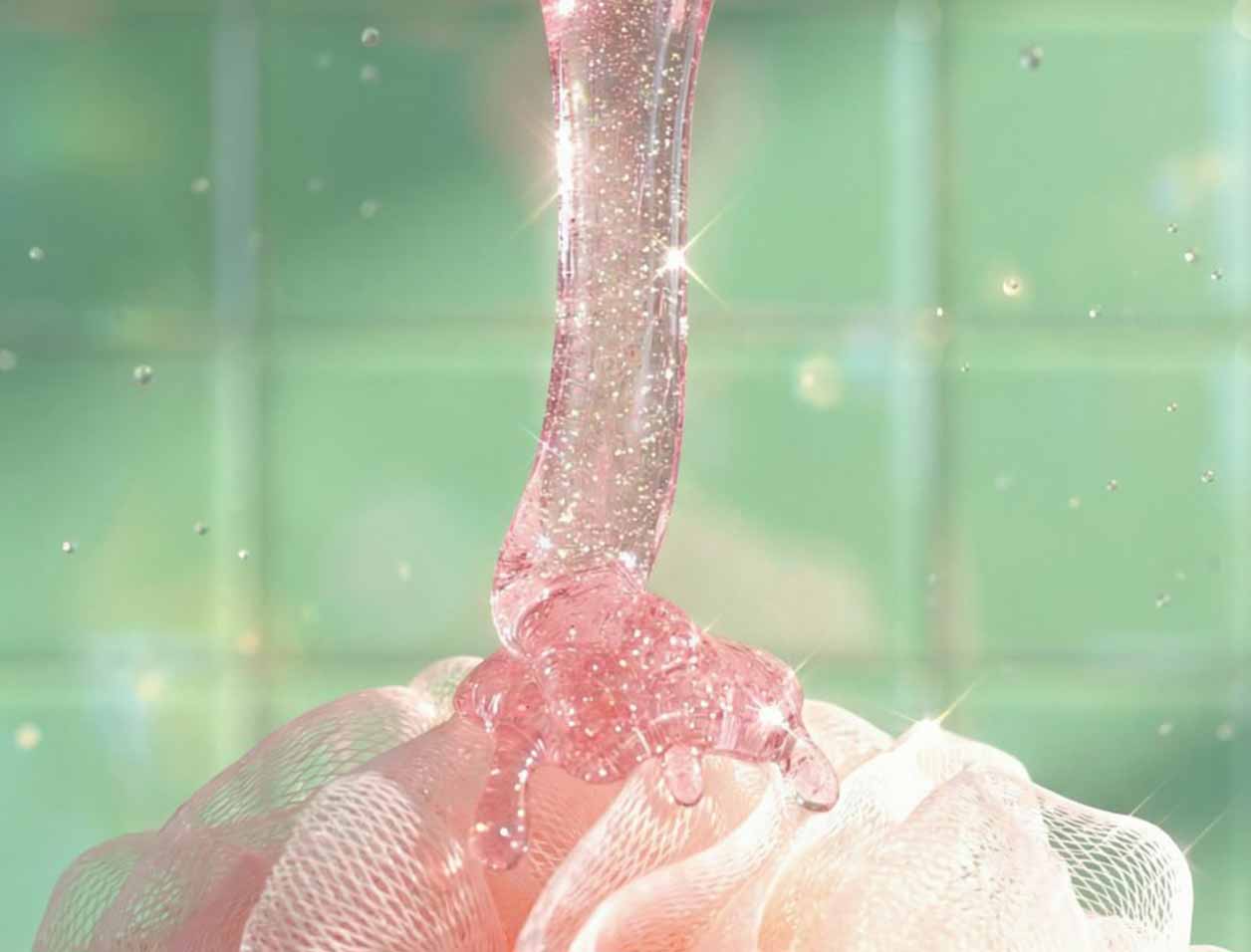 Гель-суфле для душа с экстрактом пиона