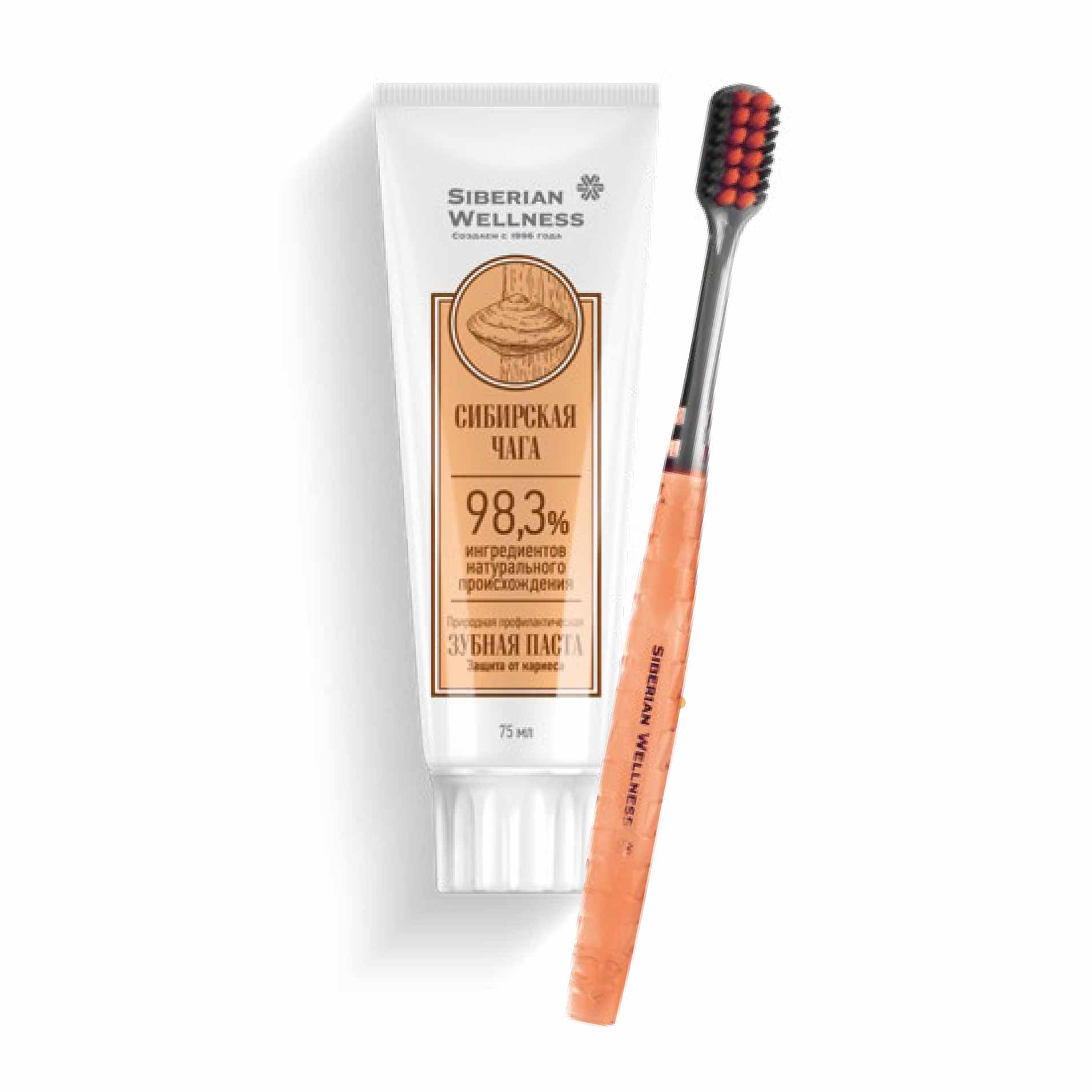 Набор для здоровой улыбки «Сибирская чага»
