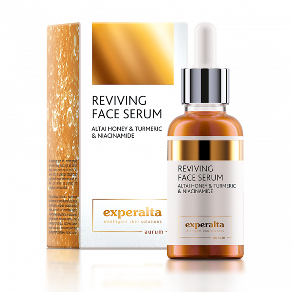 Experalta Aurum. Reviving Face Serum, 30 ml