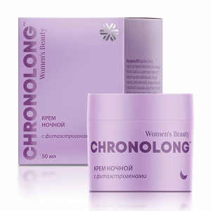 Chronolong крем ночной c фитоэстрогенами - Women's Beauty CHRONOLONG 3