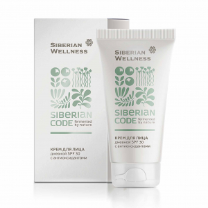 Крем для лица дневной с антиоксидантами SPF 30 - Siberian Code 2