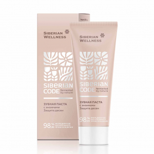 Противовоспалительная зубная паста с энзимами для профилактики заболеваний пародонта - Siberian Code 3