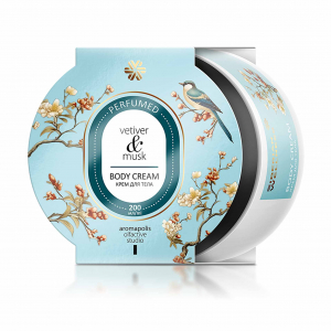 Ветивер и мускус, парфюмированный крем для тела - Aromapolis Olfactive Studio 3