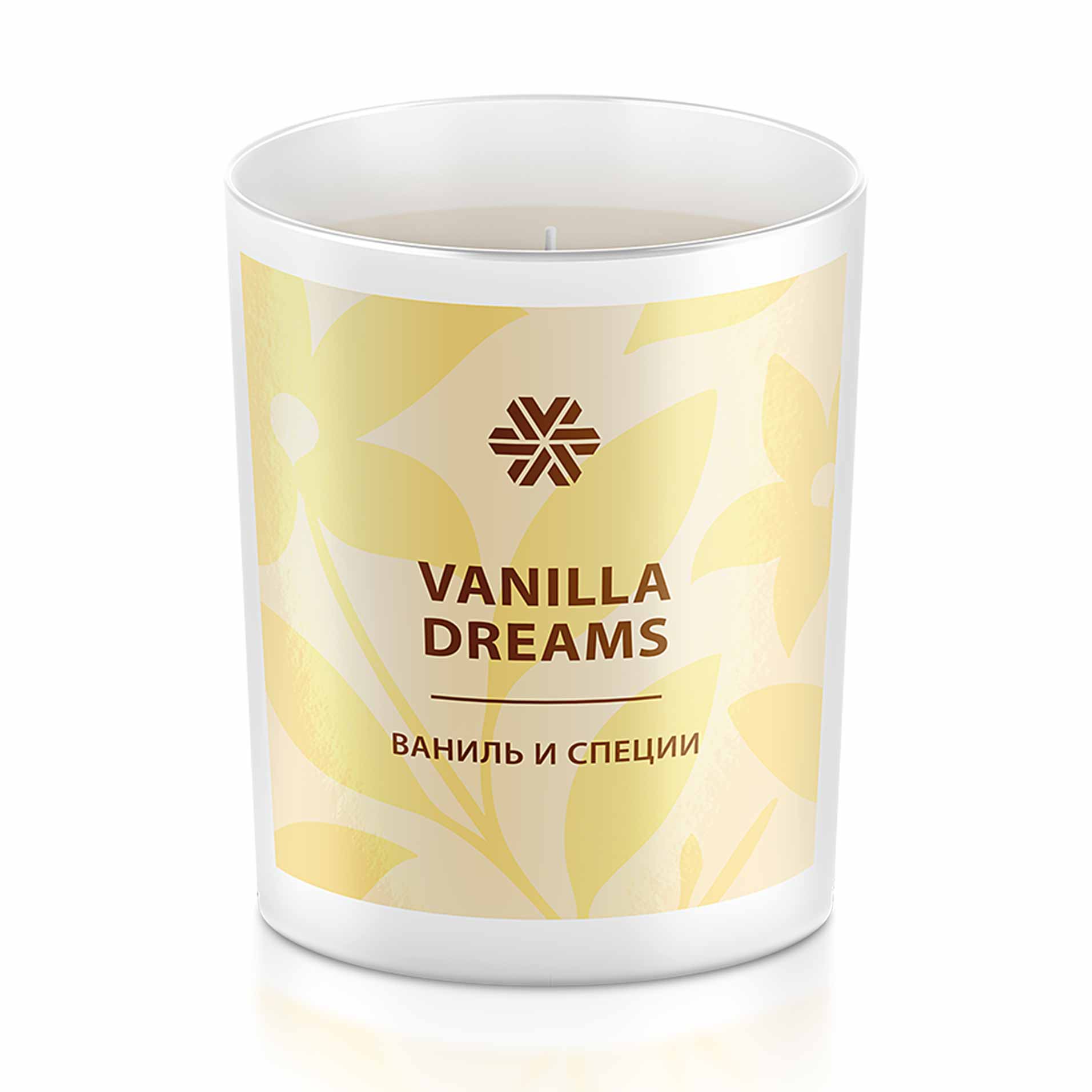 Vanilla Dreams (Ваниль и специи), ароматическая свеча из натурального воска