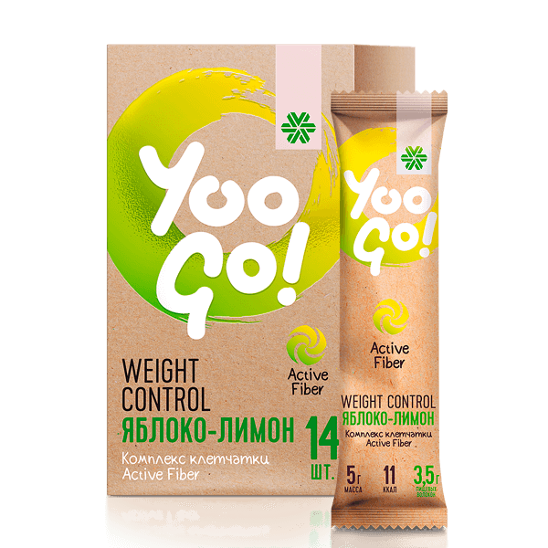 Yoo Go - Weight Control (алма-лимон) шырыны