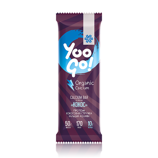 Yoo Gо - Calcium-батончигі (кокос)
