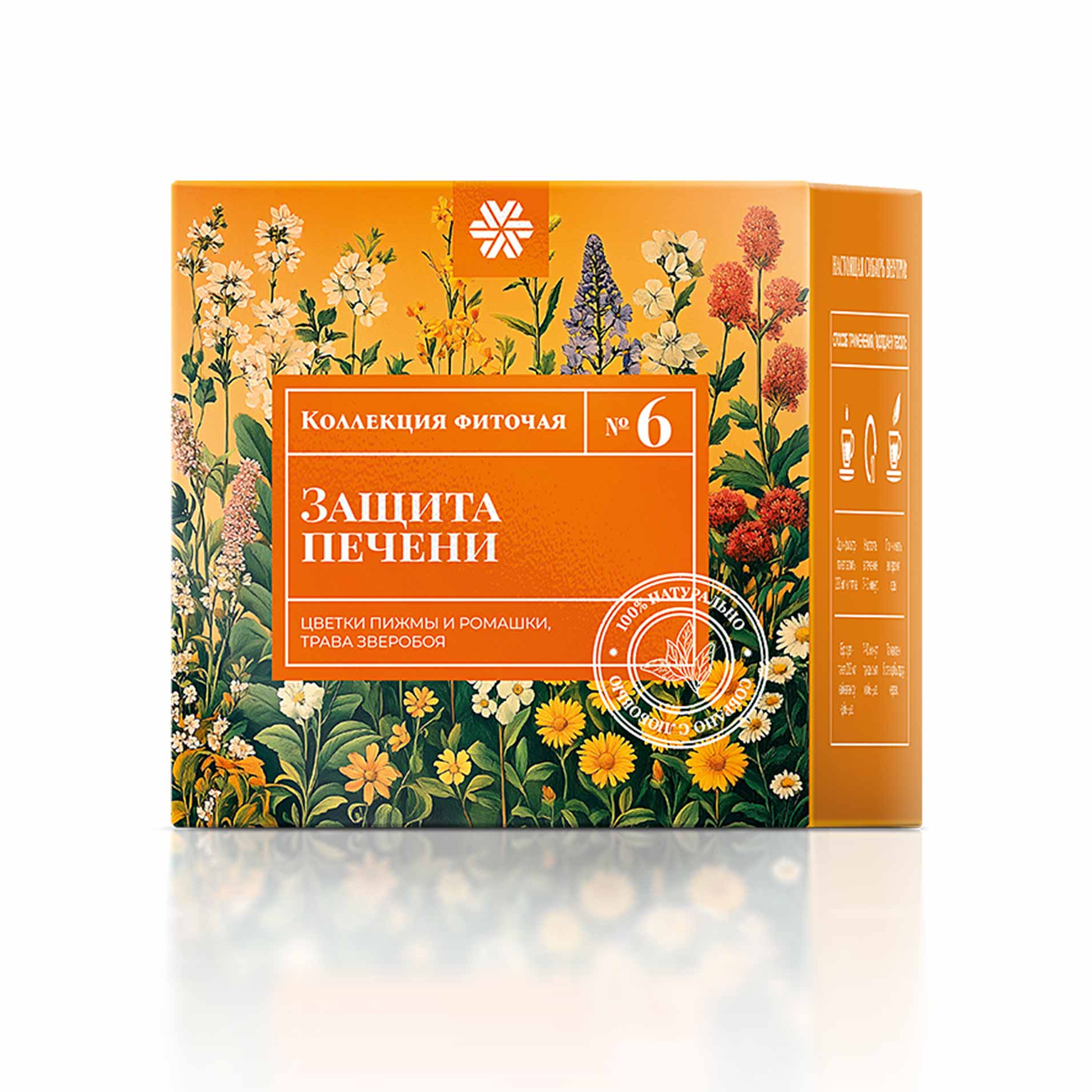 Фиточай из диких трав № 6 (Защита печени)