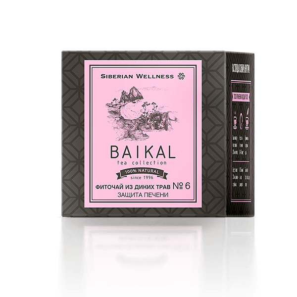Baikal Tea Collection - Фиточай из диких трав № 6 (Защита печени)