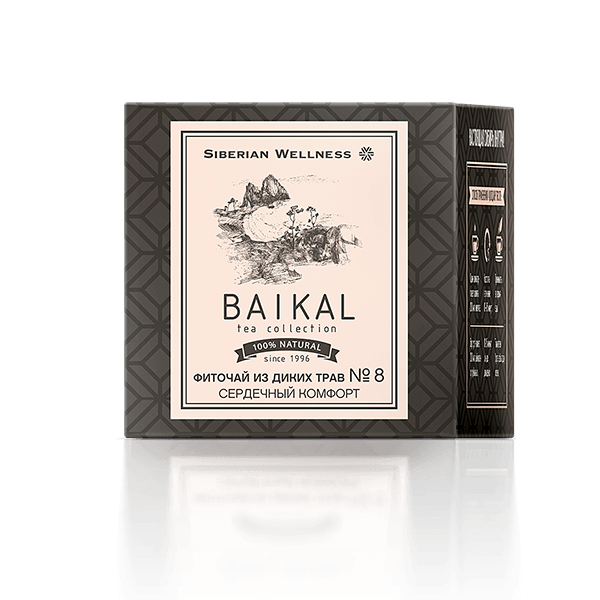 Baikal Tea Collection - Фиточай из диких трав № 8 (Сердечный комфорт)