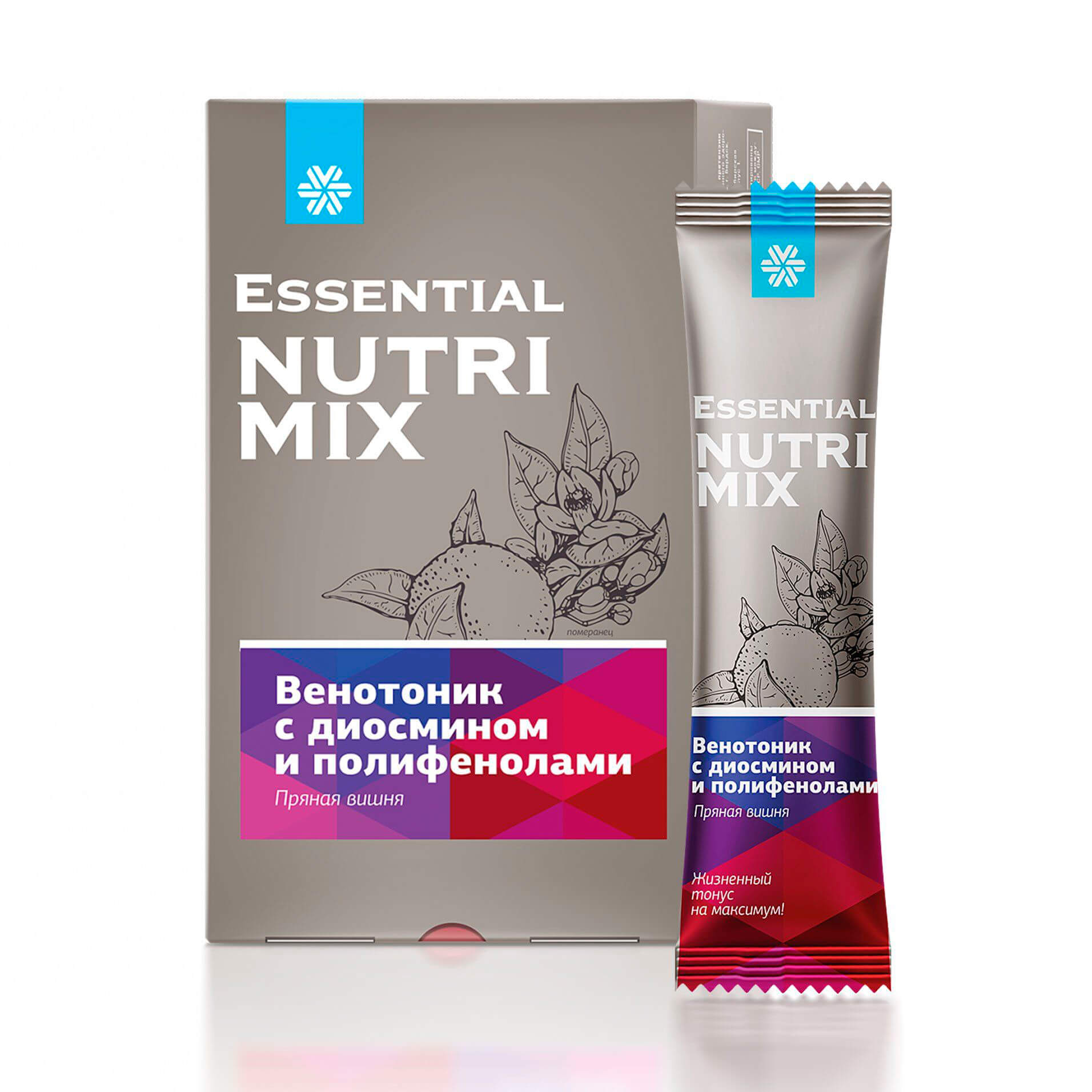 Essential Nutrimix - Диосмин және полифенолы бар венотоник (ащы шие)