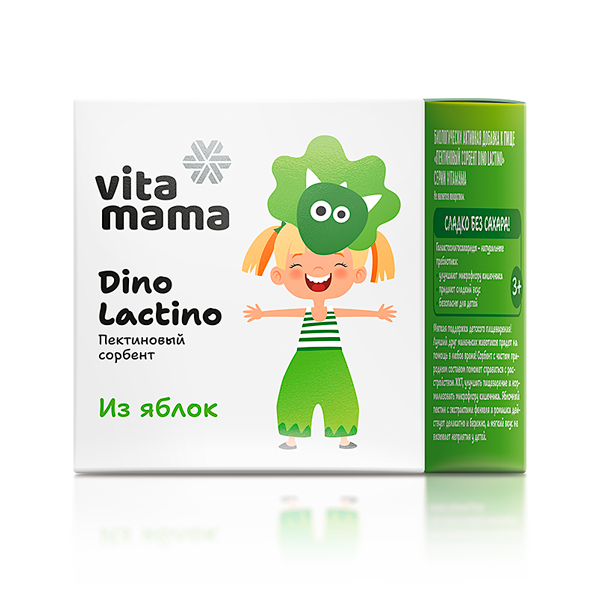 Dino Lactino, пектиновый сорбент