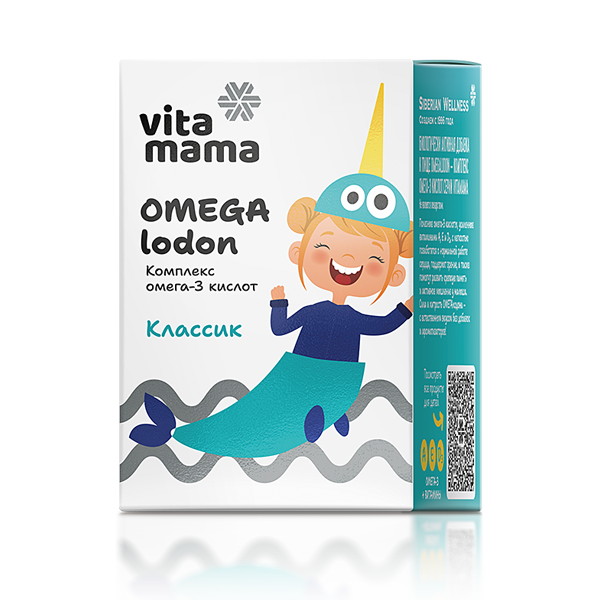 OMEGAlodon (классик), комплекс омега-3 кислот