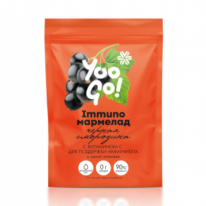 Натуральный жевательный мармелад (черная смородина) - Yoo Gо ...