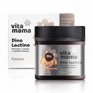 Thực phẩm bảo vệ sức khỏe Vitamama. Dino Lactino Cocoa Drink