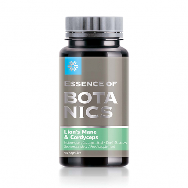 Food supplement Essence of Botanics. Lion’s Mane & Сordyceps, 90 capsules