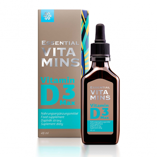 NEM Essential Vitamins. Vitamin D3 Max, 48 ml