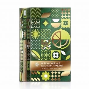 Чайханский чай. Зеленый с травами 3