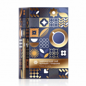 Чайханский чай. Черный с травами 3