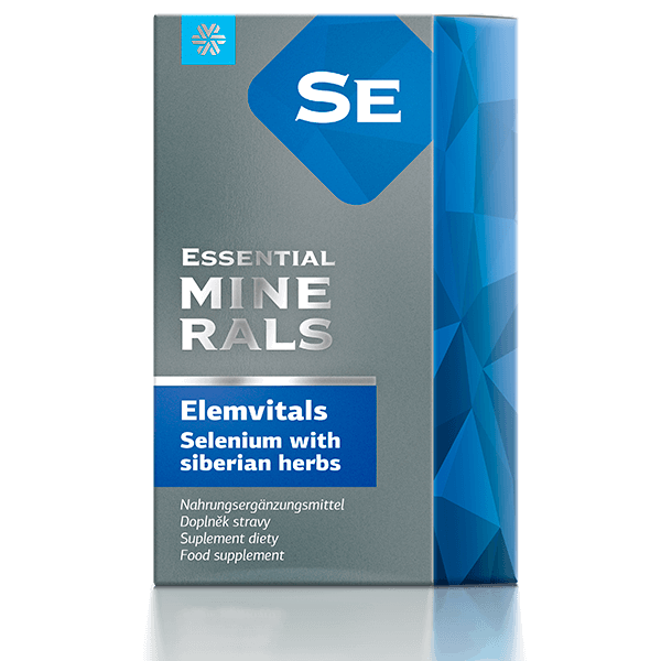 Food Supplement Elemvitals. Selenium with Siberian herbs, 60 capsules