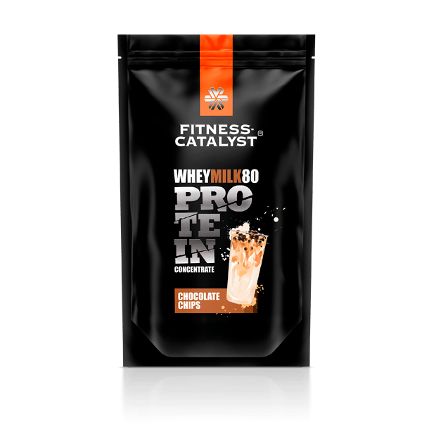 Fitness Catalyst. Wheymilk80 Protein Concentrate Chocolate Chips, 480 г